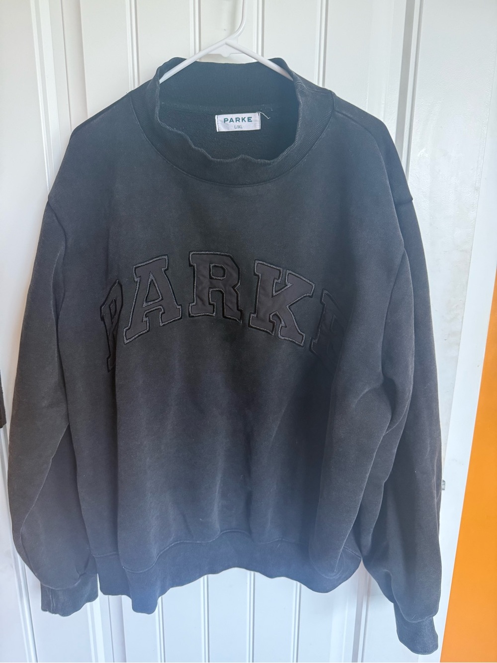 Parke Halloween Drop Mockneck Sweatshirt- L/XL